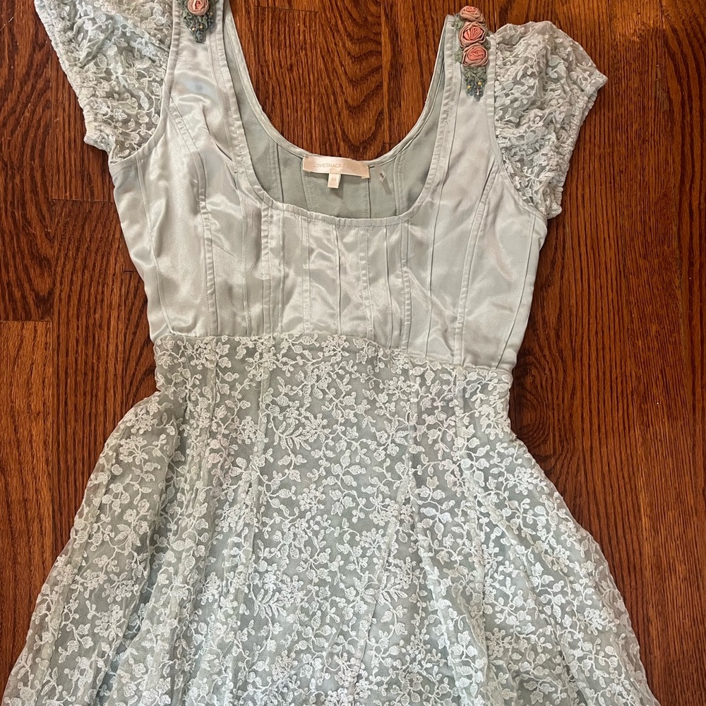 LoveShackFancy runway ss23 dress